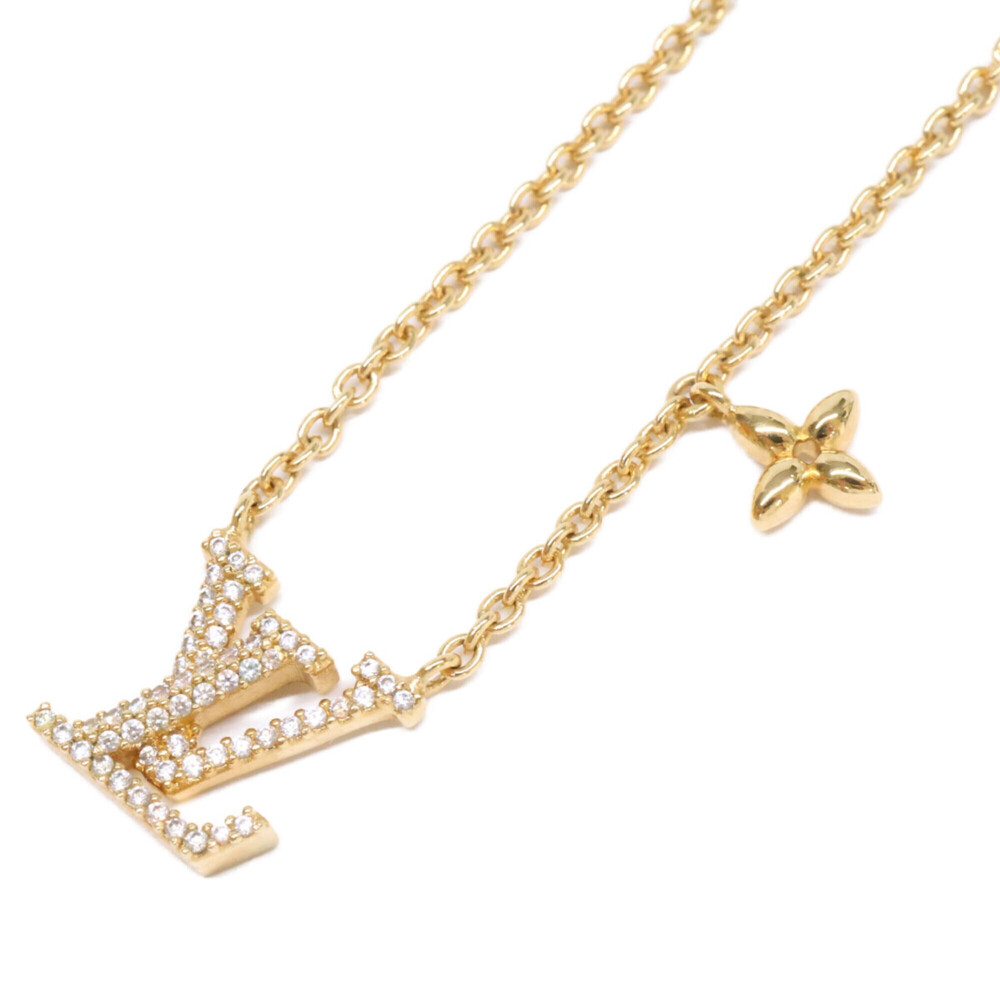 LOUIS VUITTON Gold Necklace